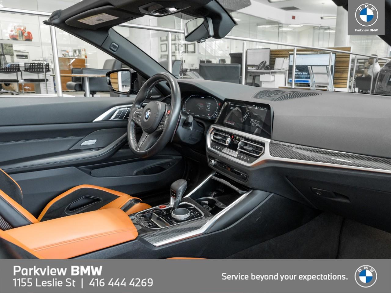 used 2023 BMW M4 car, priced at $110,992