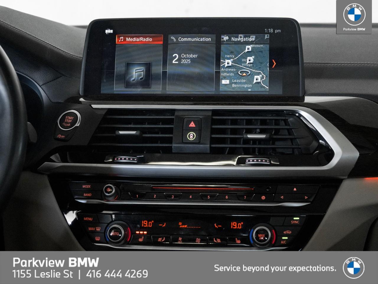 used 2018 BMW X3 car, priced at $36,992