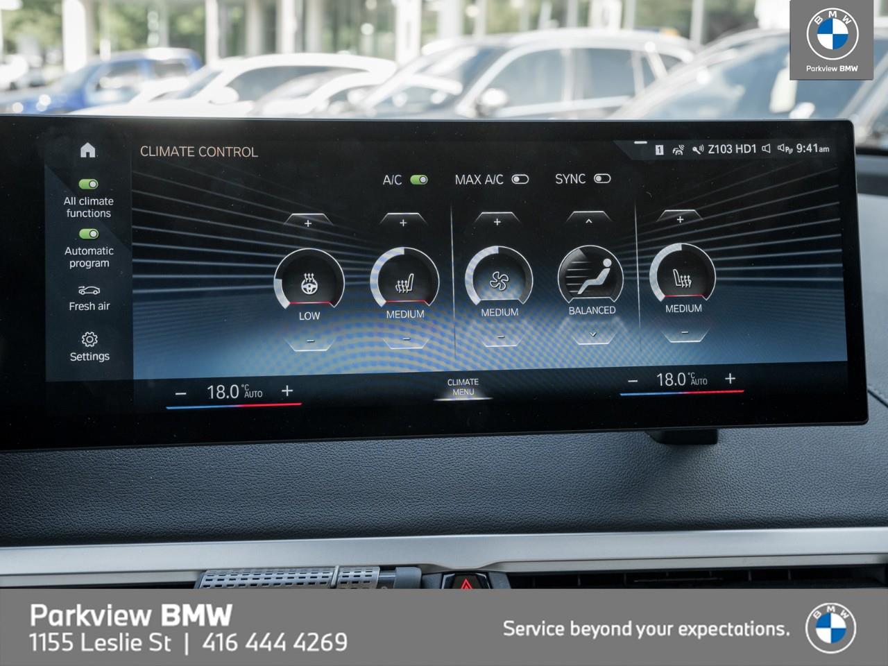 used 2023 BMW iX car, priced at $59,992