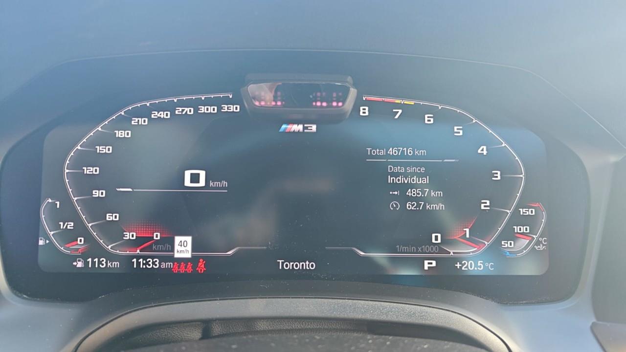 used 2022 BMW M3 car, priced at $99,992