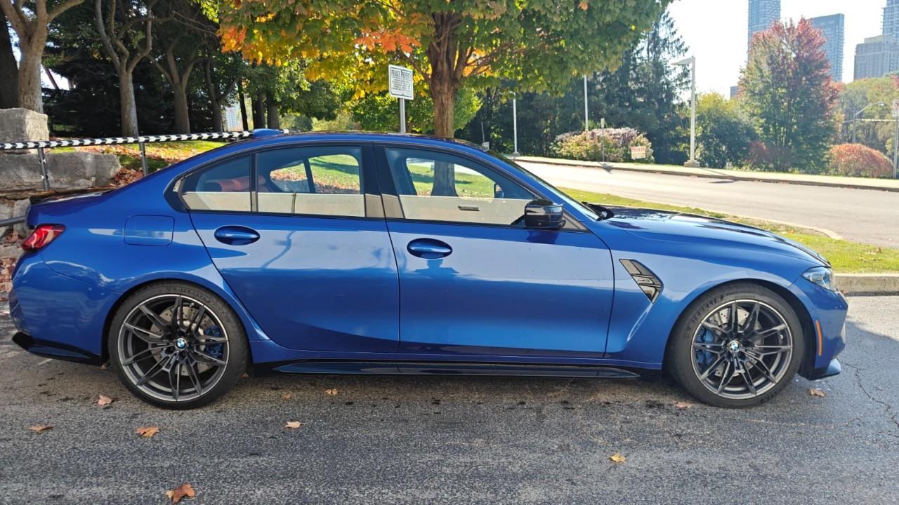 used 2022 BMW M3 car, priced at $99,992