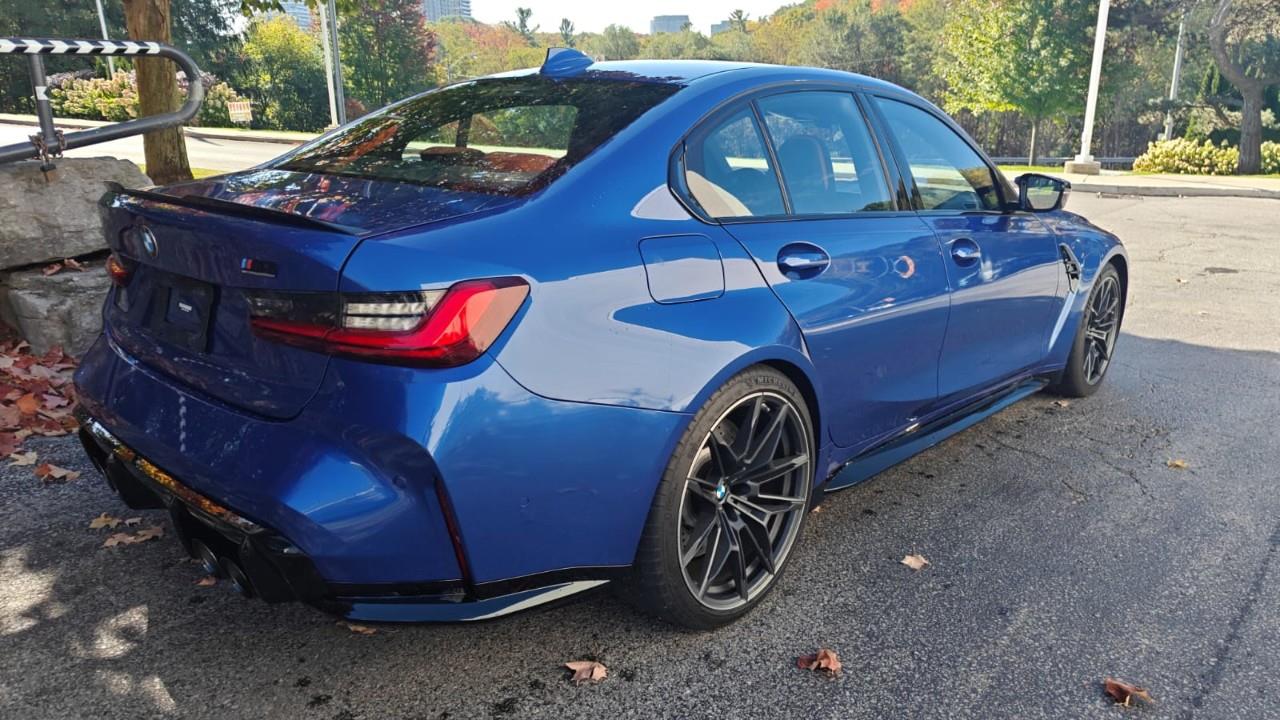 used 2022 BMW M3 car, priced at $99,992