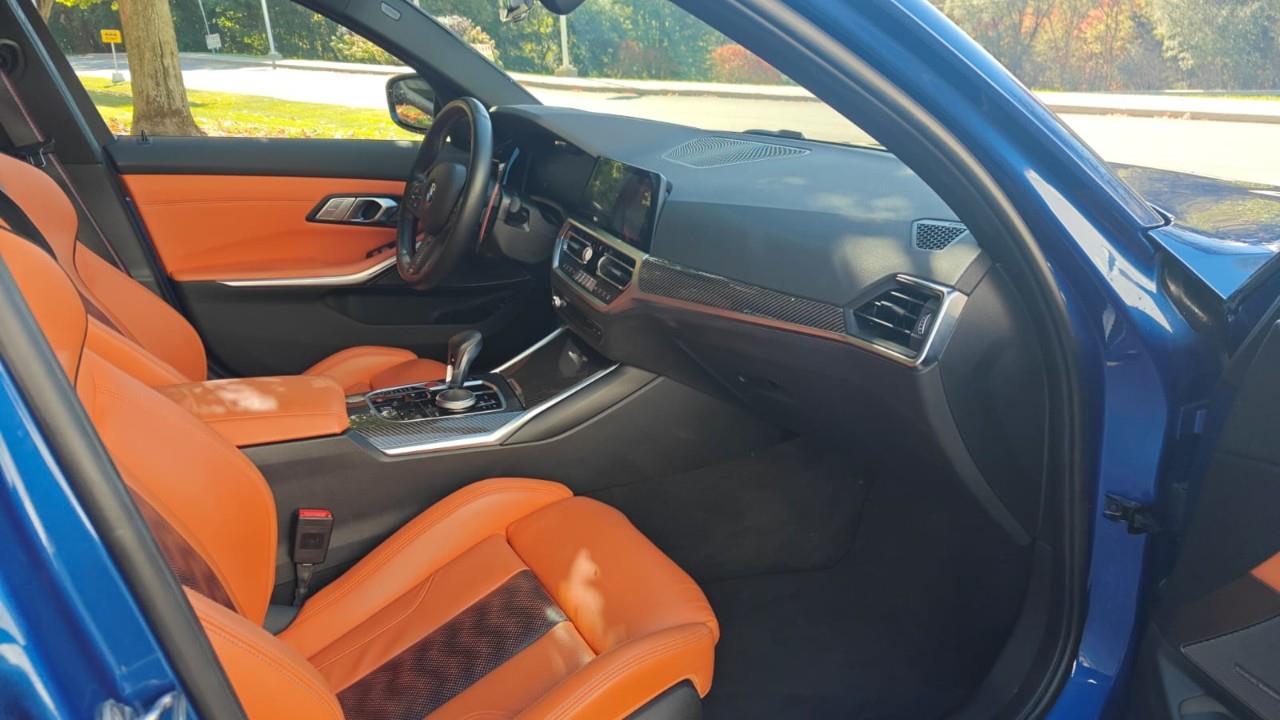 used 2022 BMW M3 car, priced at $99,992