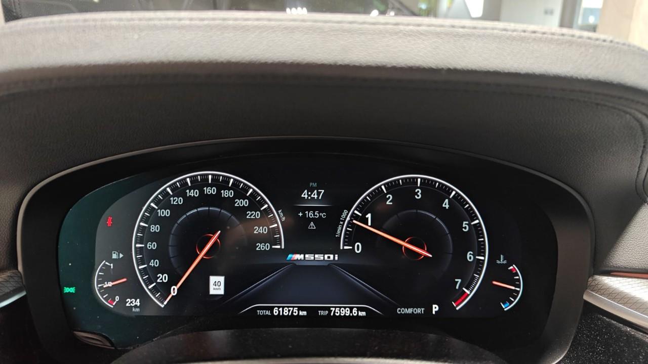 used 2019 BMW M550 car, priced at $49,992