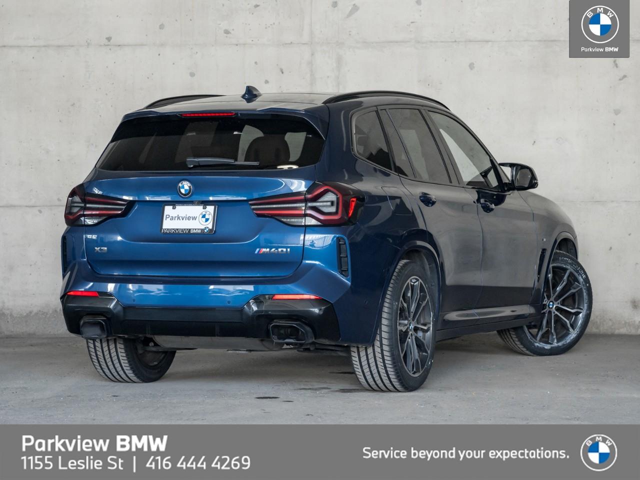 used 2022 BMW X3 car, priced at $62,992