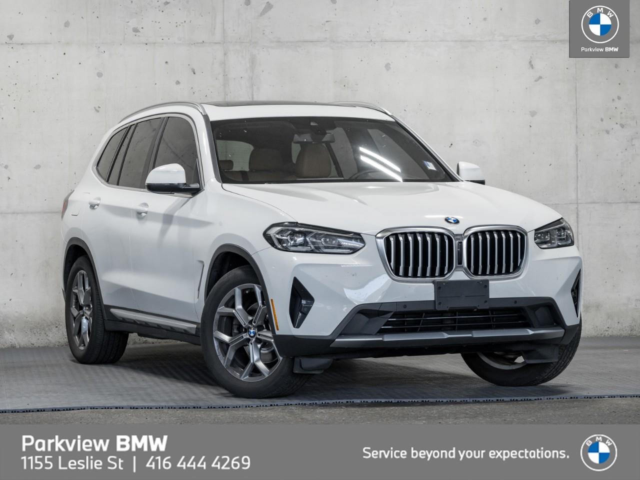 used 2022 BMW X3 car, priced at $43,992