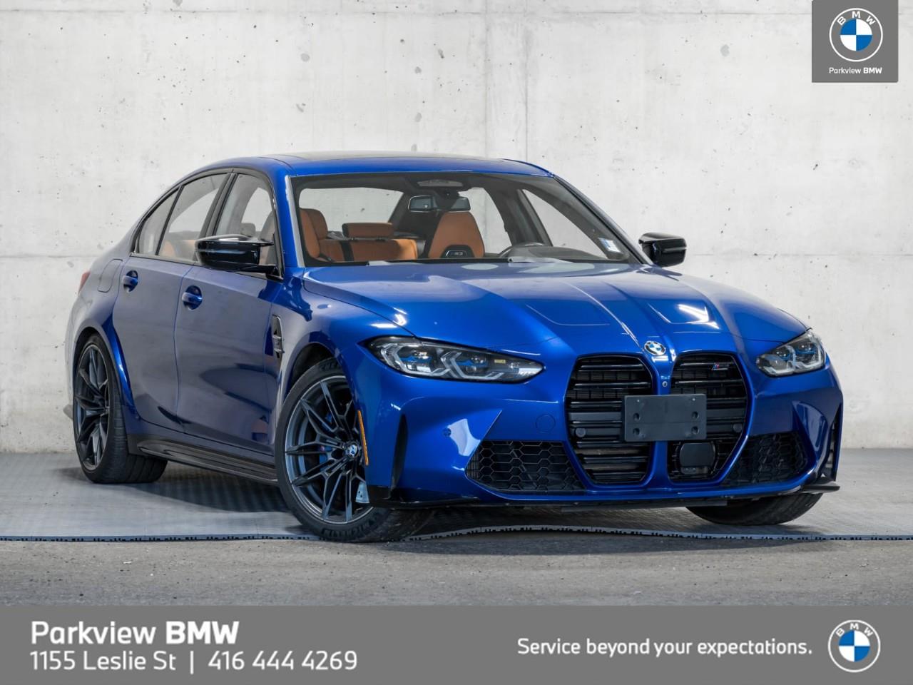 used 2022 BMW M3 car, priced at $98,992