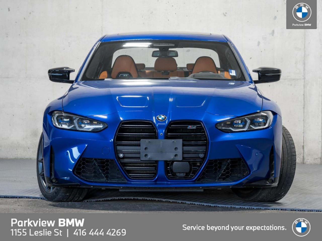used 2022 BMW M3 car, priced at $98,992