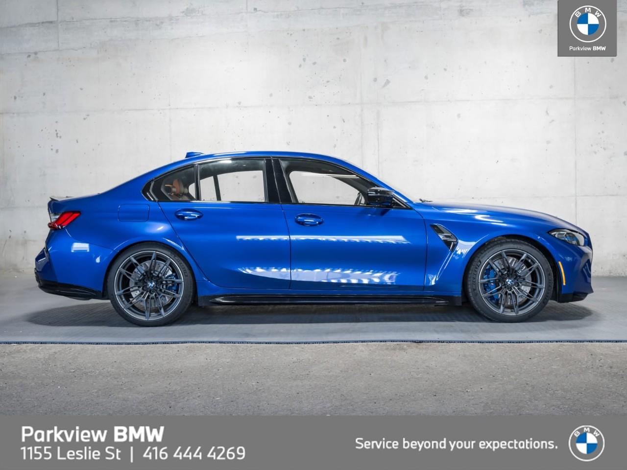 used 2022 BMW M3 car, priced at $98,992