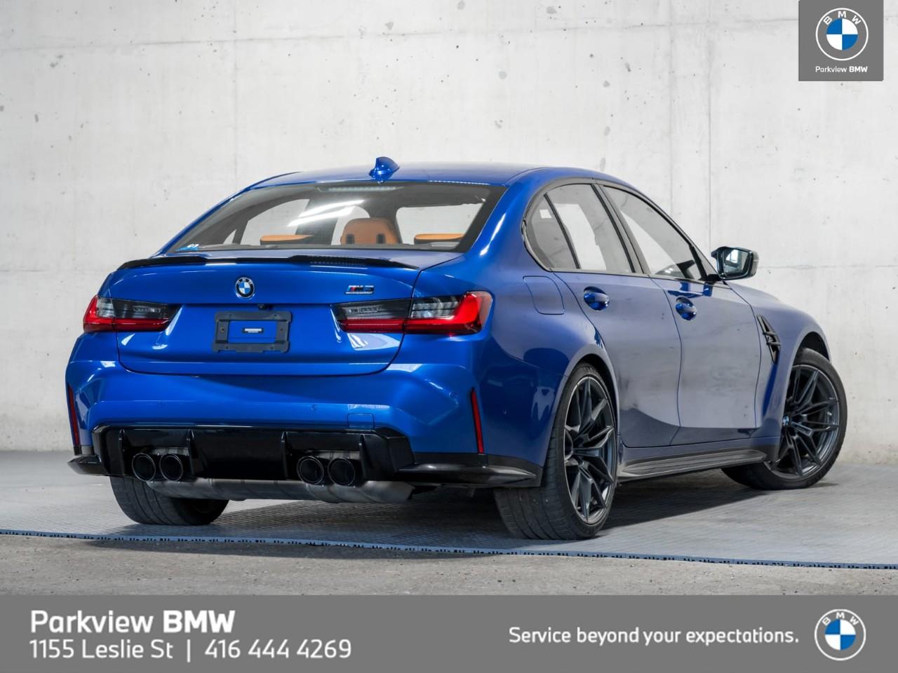 used 2022 BMW M3 car, priced at $98,992