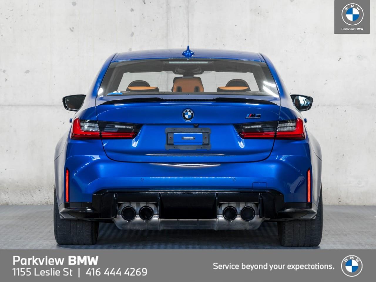 used 2022 BMW M3 car, priced at $98,992