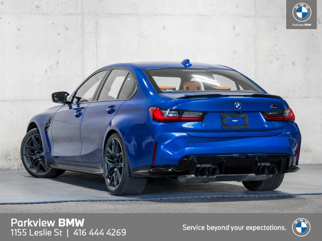 used 2022 BMW M3 car, priced at $98,992