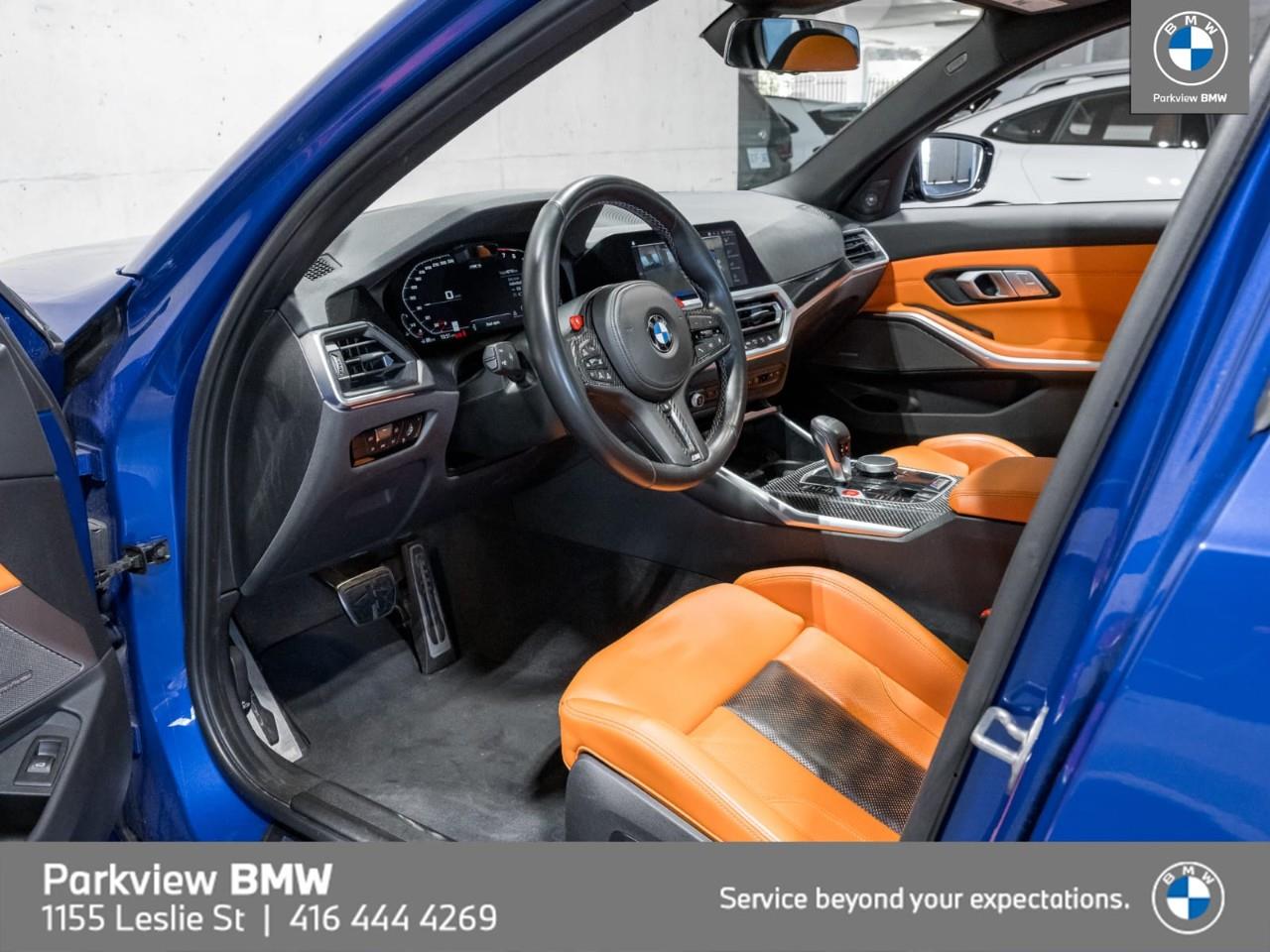 used 2022 BMW M3 car, priced at $98,992