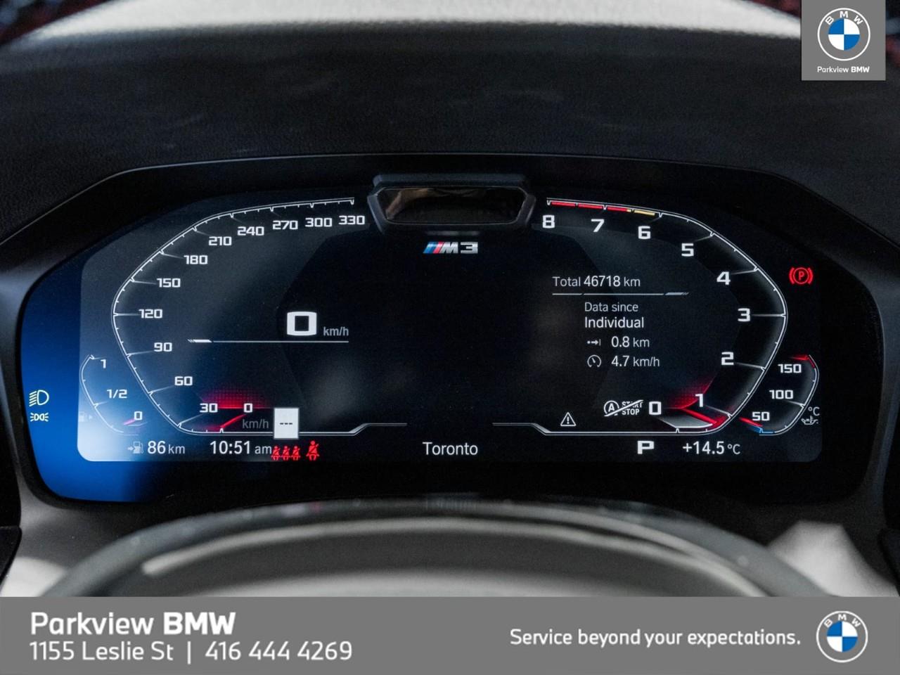 used 2022 BMW M3 car, priced at $98,992