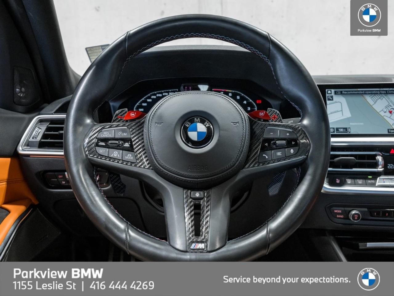 used 2022 BMW M3 car, priced at $98,992