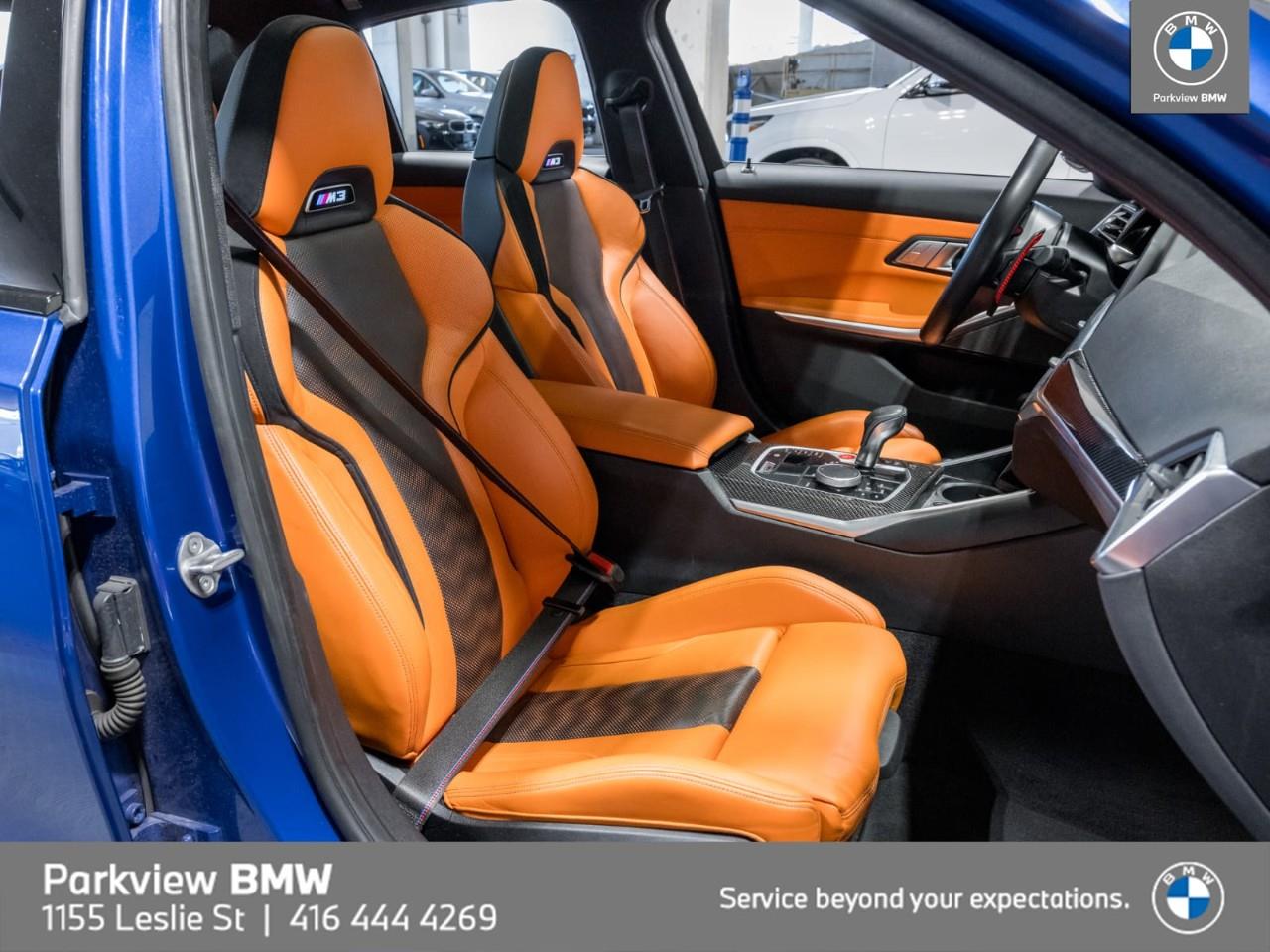 used 2022 BMW M3 car, priced at $98,992