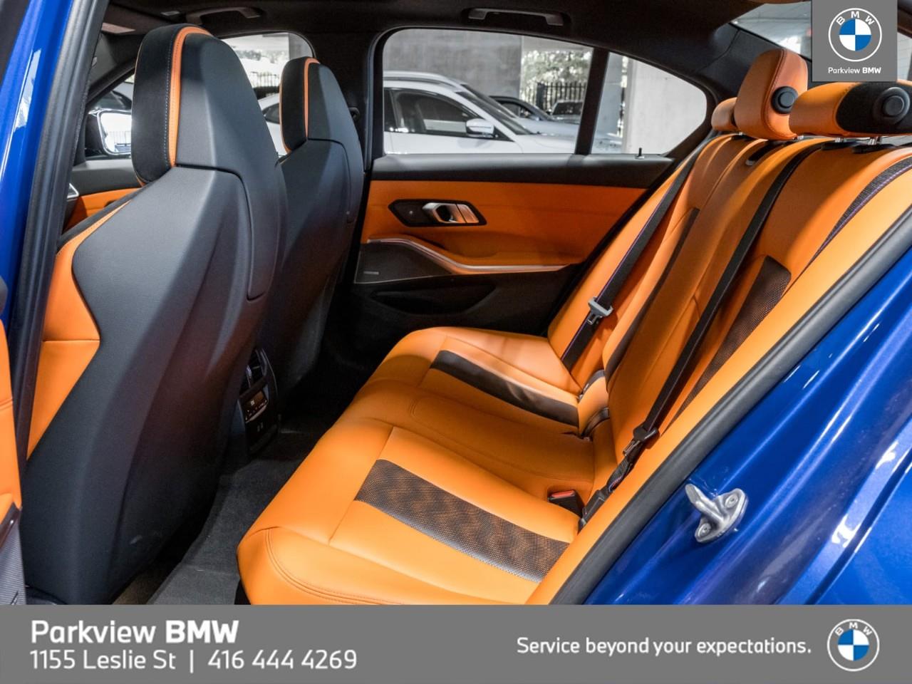 used 2022 BMW M3 car, priced at $98,992