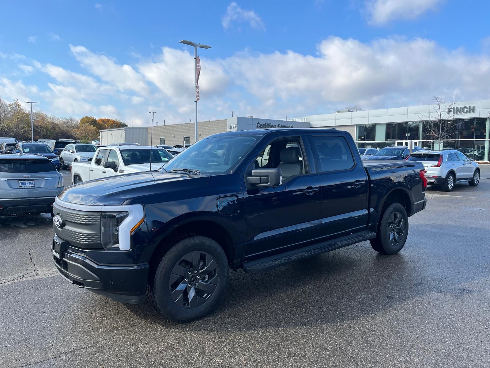 used 2025 Ford F-150 Lightning car, priced at $65,900