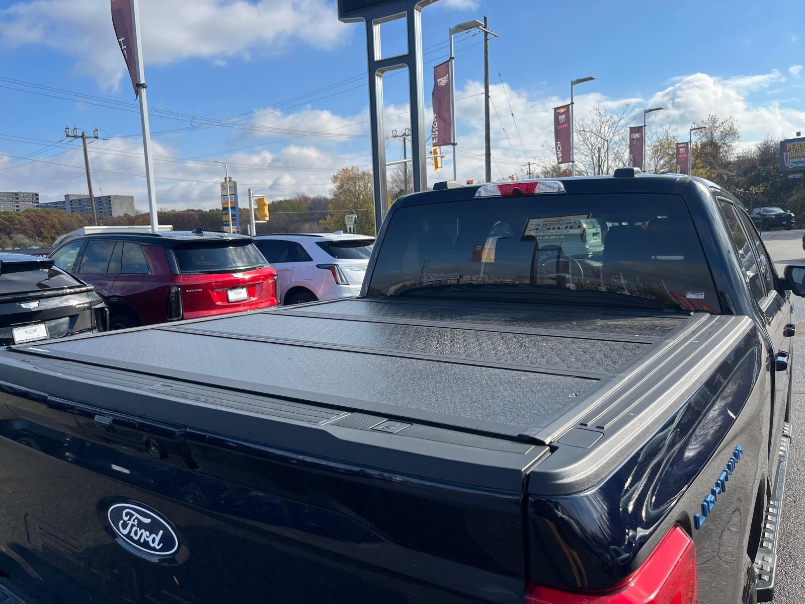 used 2025 Ford F-150 Lightning car, priced at $65,900