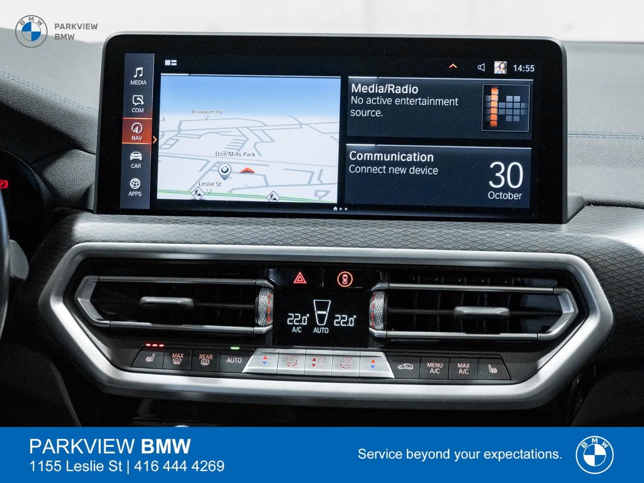 used 2022 BMW X3 car, priced at $59,992