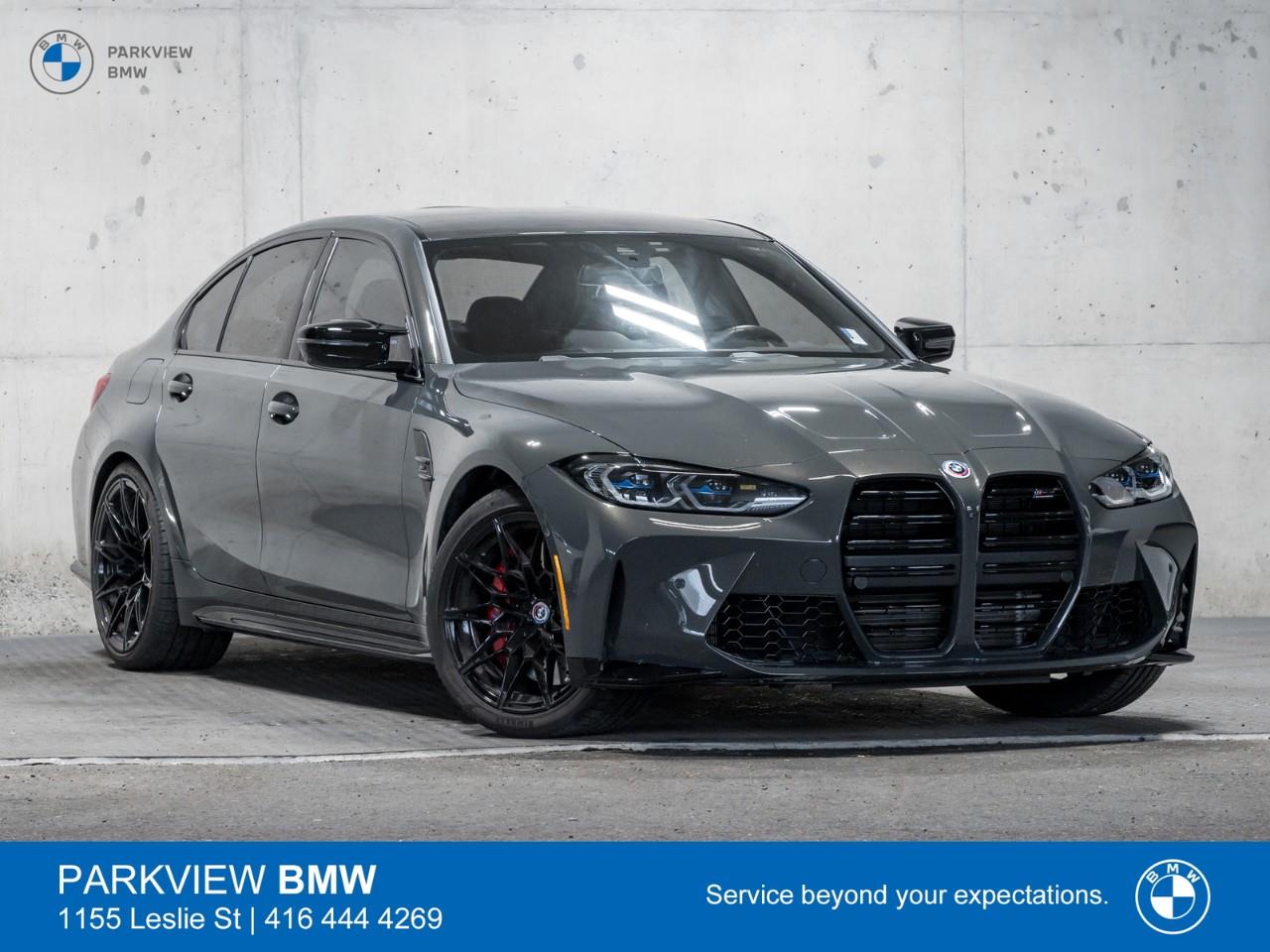 used 2023 BMW M3 car, priced at $109,992