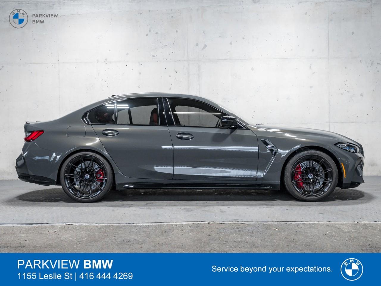 used 2023 BMW M3 car, priced at $109,992