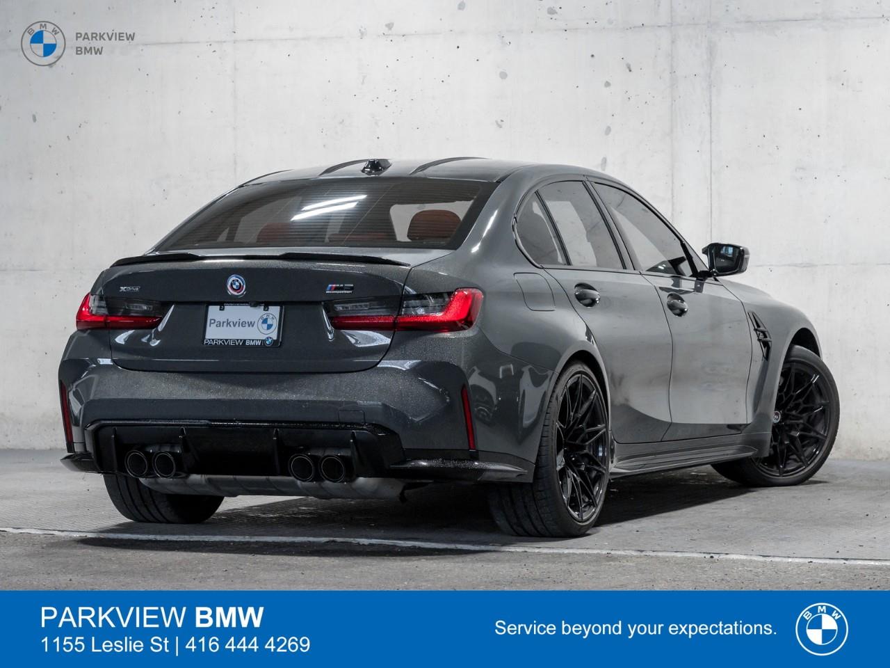 used 2023 BMW M3 car, priced at $109,992