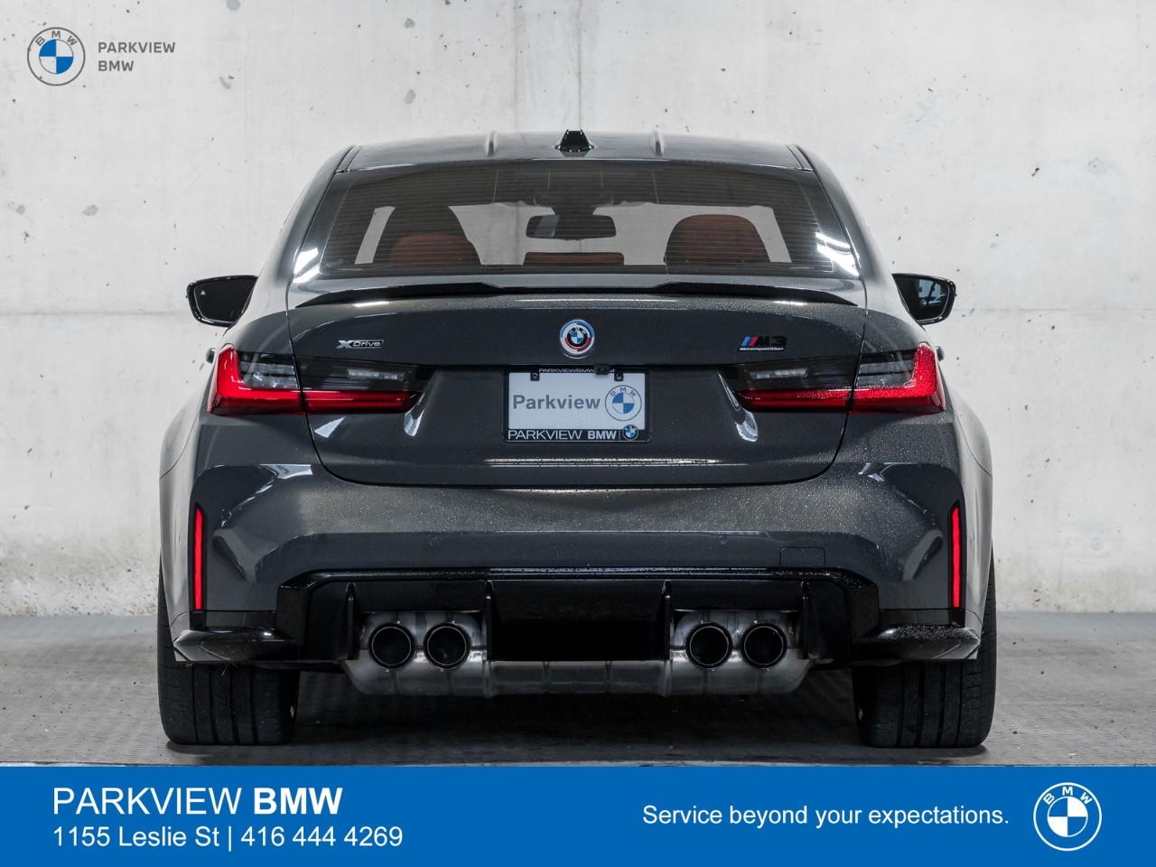 used 2023 BMW M3 car, priced at $109,992