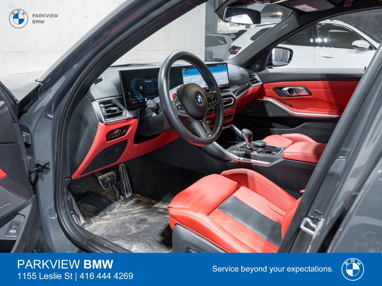used 2023 BMW M3 car, priced at $109,992