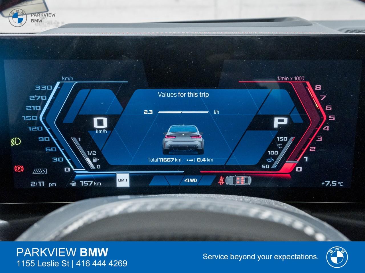 used 2023 BMW M3 car, priced at $109,992