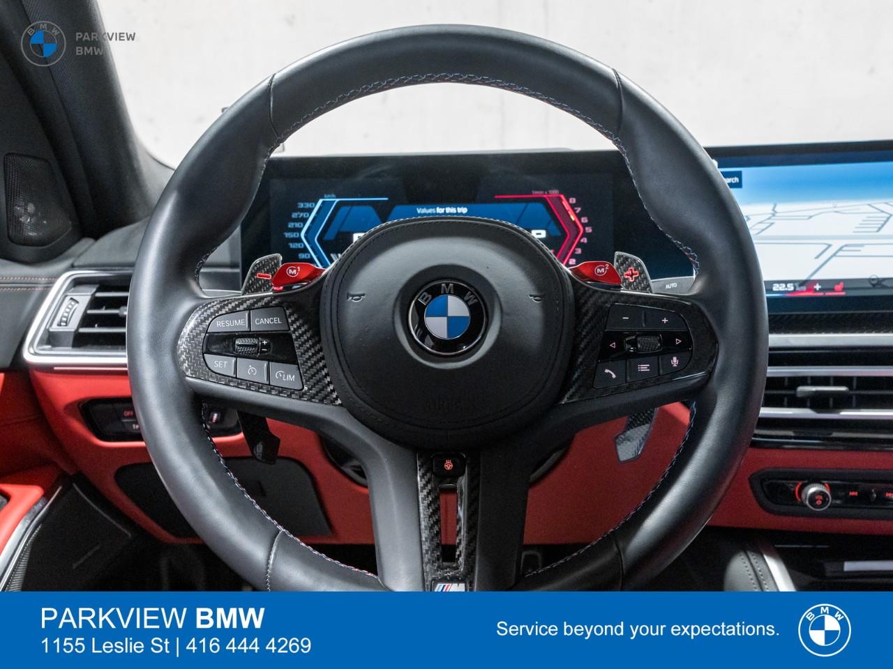 used 2023 BMW M3 car, priced at $109,992