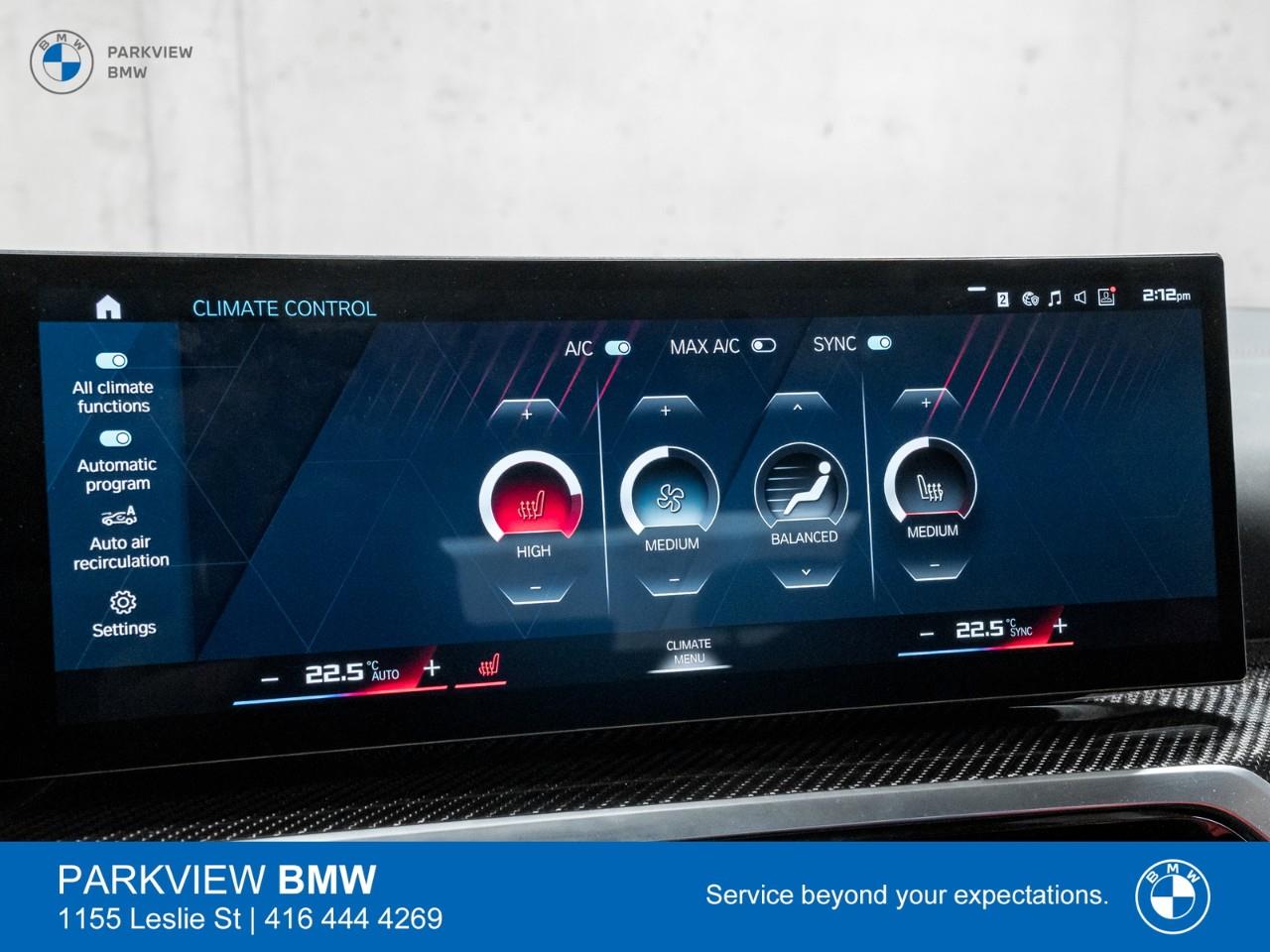 used 2023 BMW M3 car, priced at $109,992