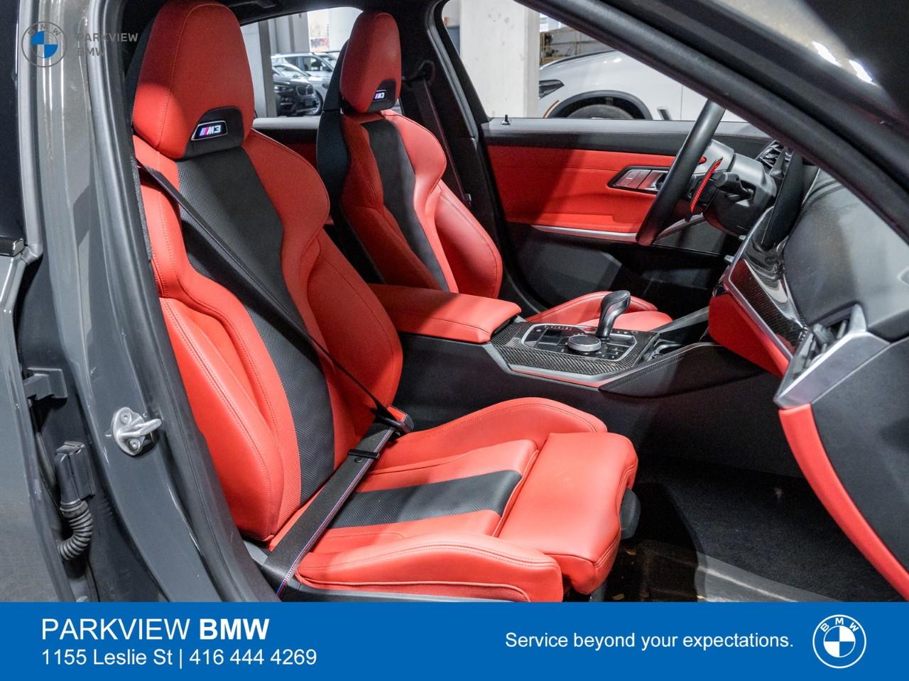 used 2023 BMW M3 car, priced at $109,992