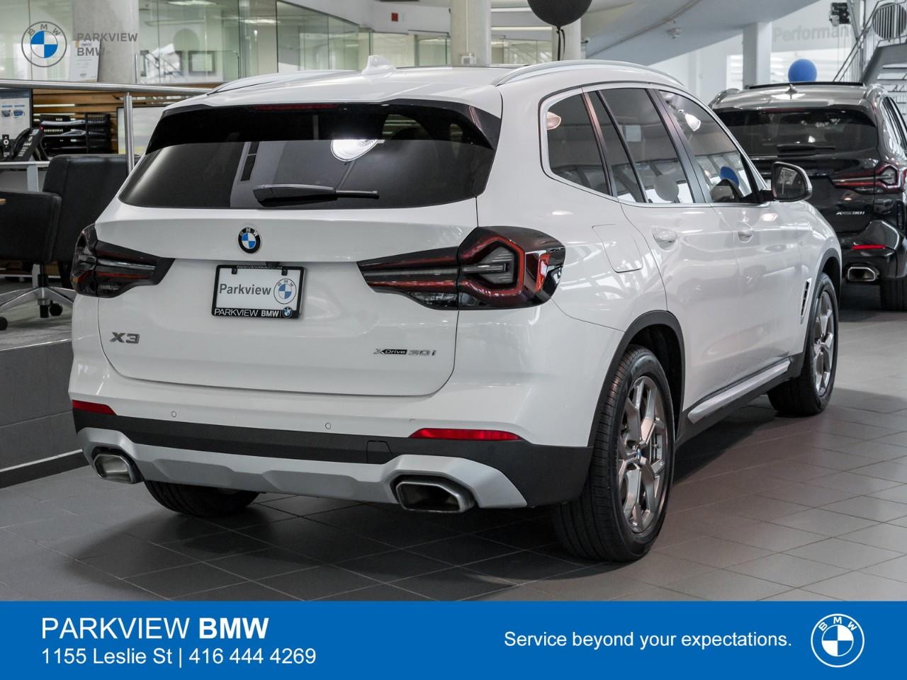 used 2022 BMW X3 car, priced at $44,992