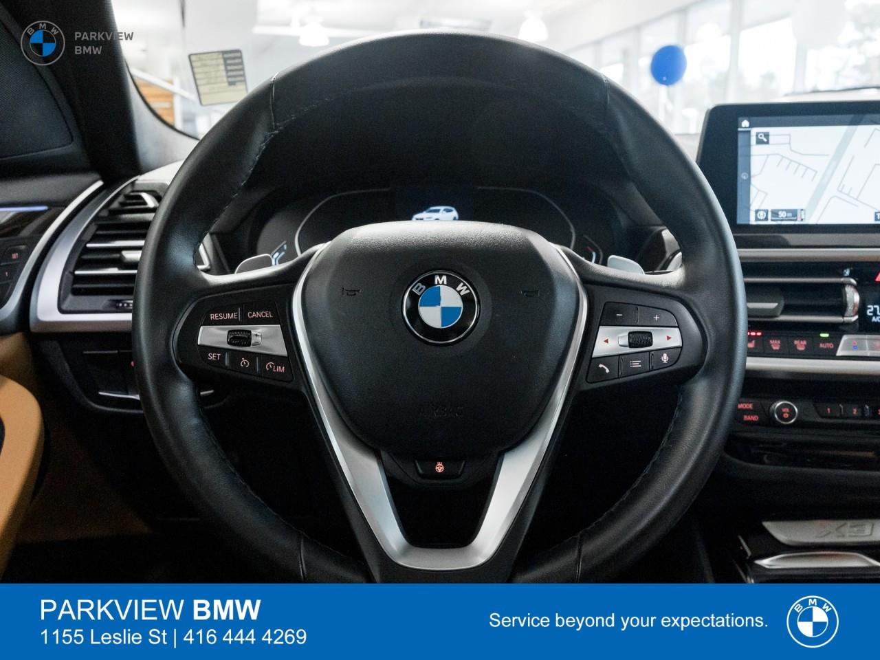 used 2022 BMW X3 car, priced at $44,992