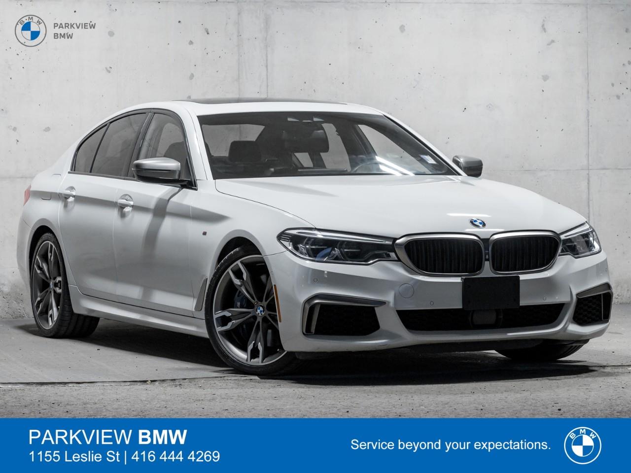 used 2019 BMW M550 car, priced at $49,992