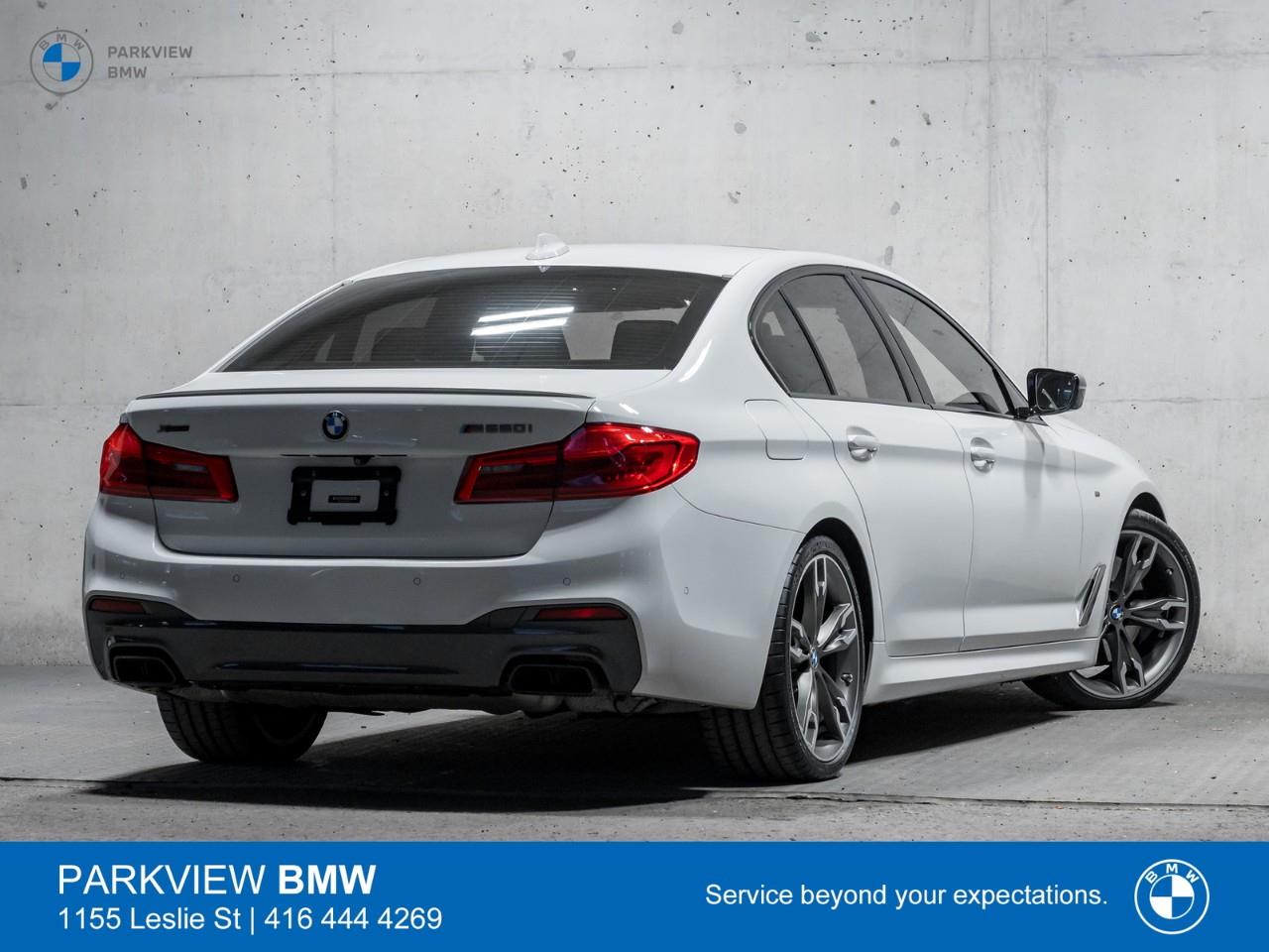 used 2019 BMW M550 car, priced at $49,992