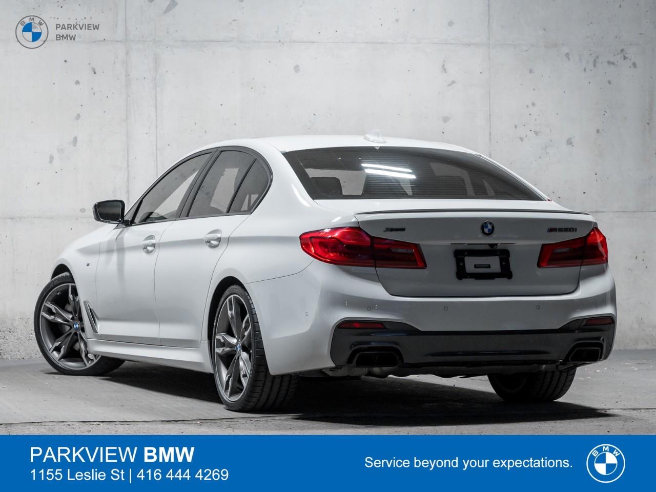 used 2019 BMW M550 car, priced at $49,992