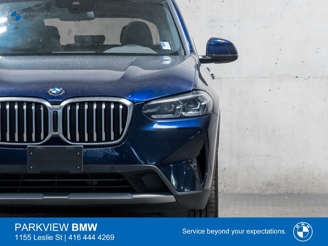 used 2022 BMW X3 car, priced at $44,992