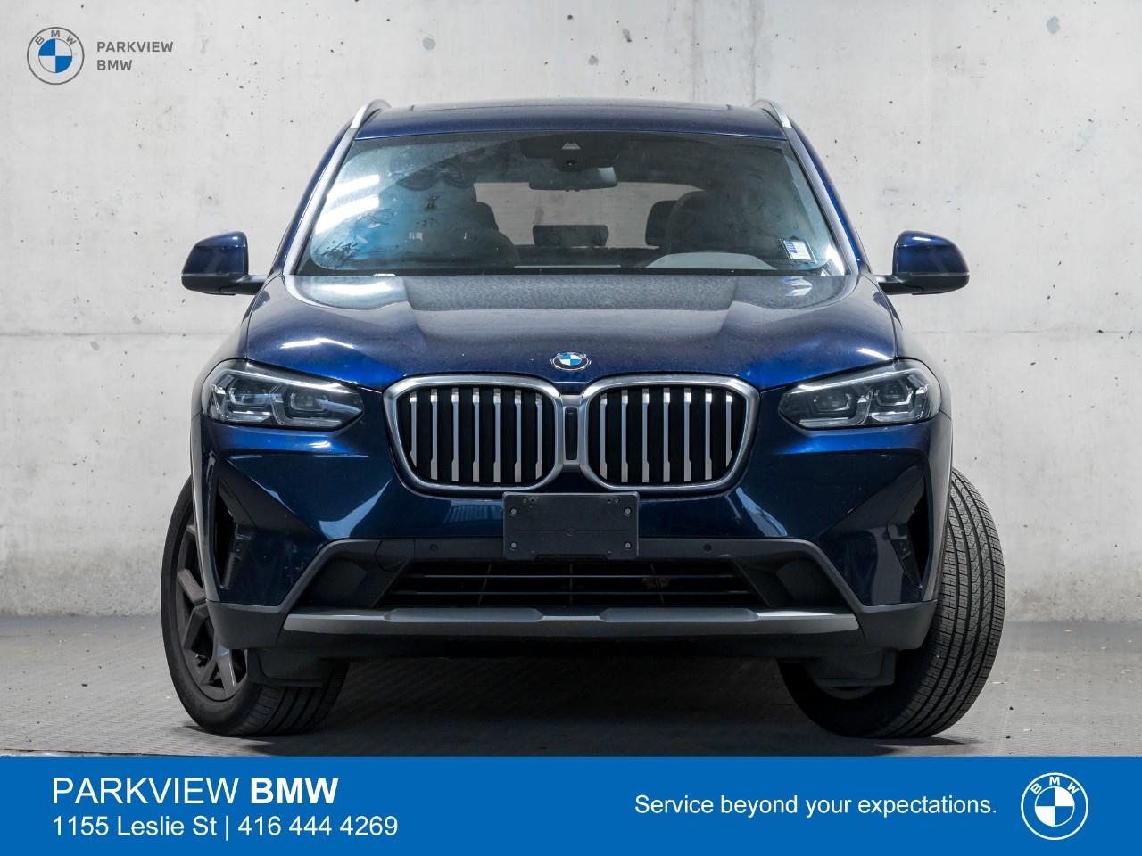 used 2022 BMW X3 car, priced at $44,992