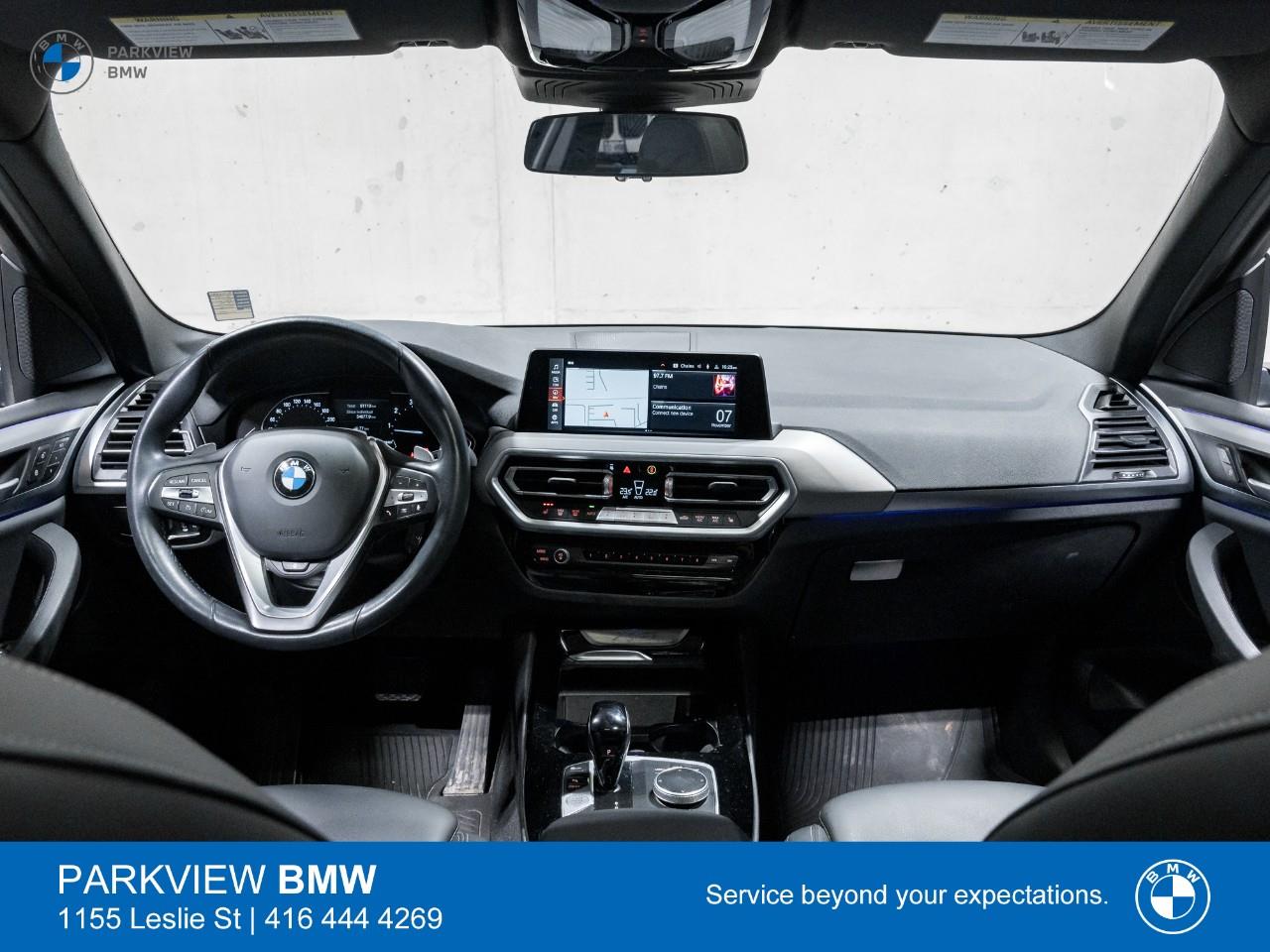 used 2022 BMW X3 car, priced at $44,992