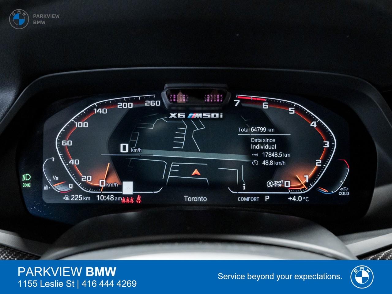 used 2022 BMW X6 car, priced at $84,992