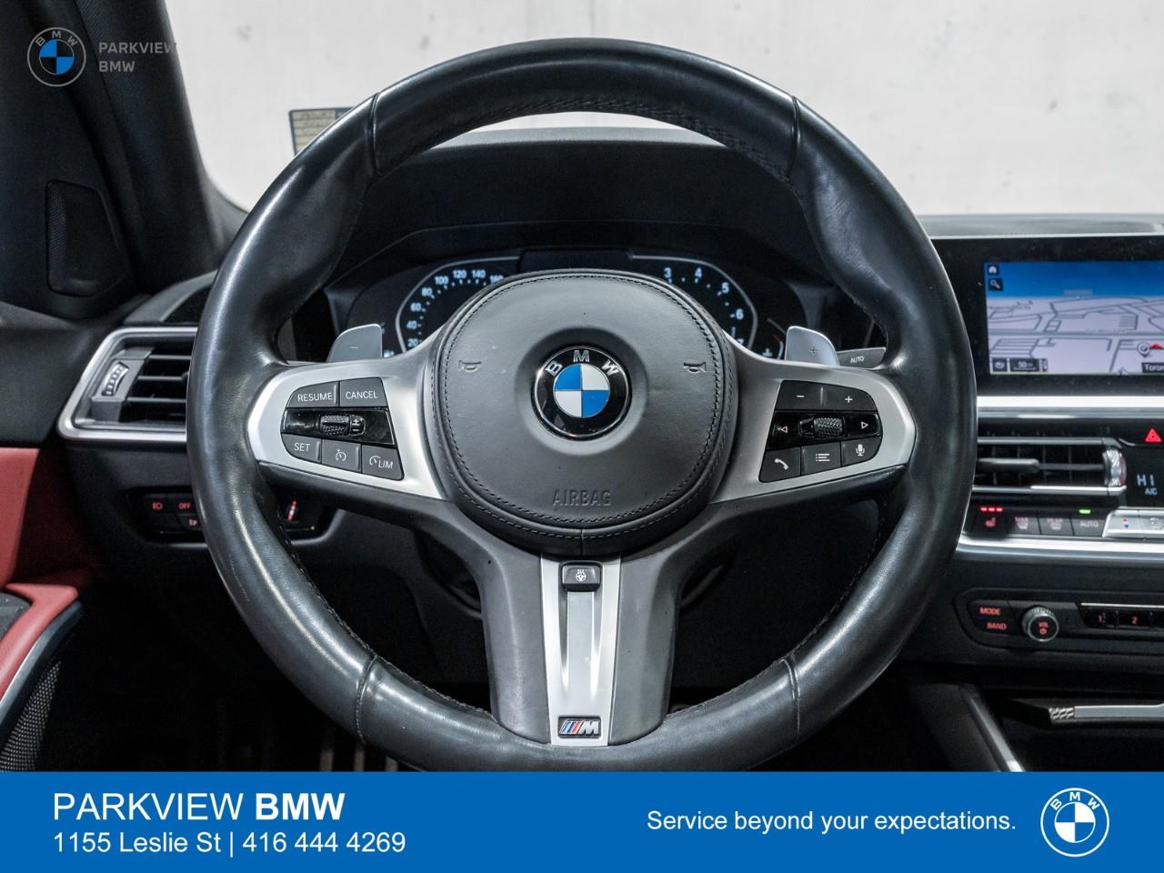 used 2022 BMW 330 car, priced at $45,992