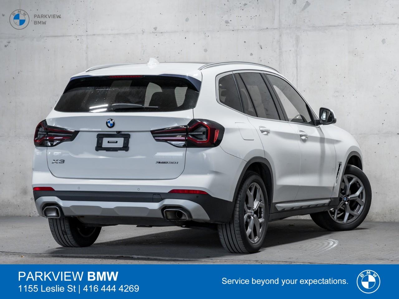 used 2022 BMW X3 car, priced at $42,992