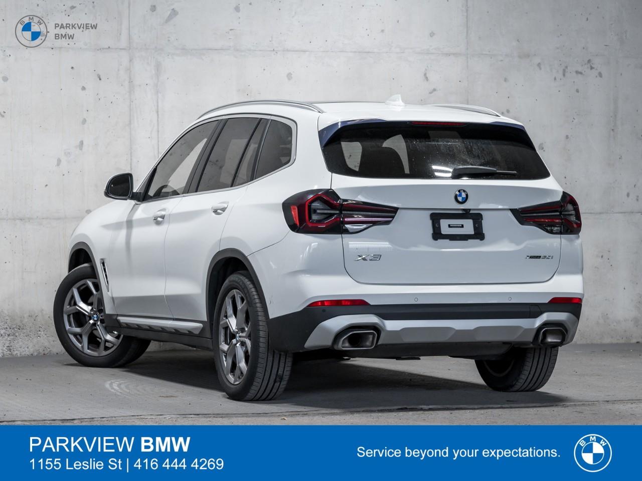 used 2022 BMW X3 car, priced at $42,992