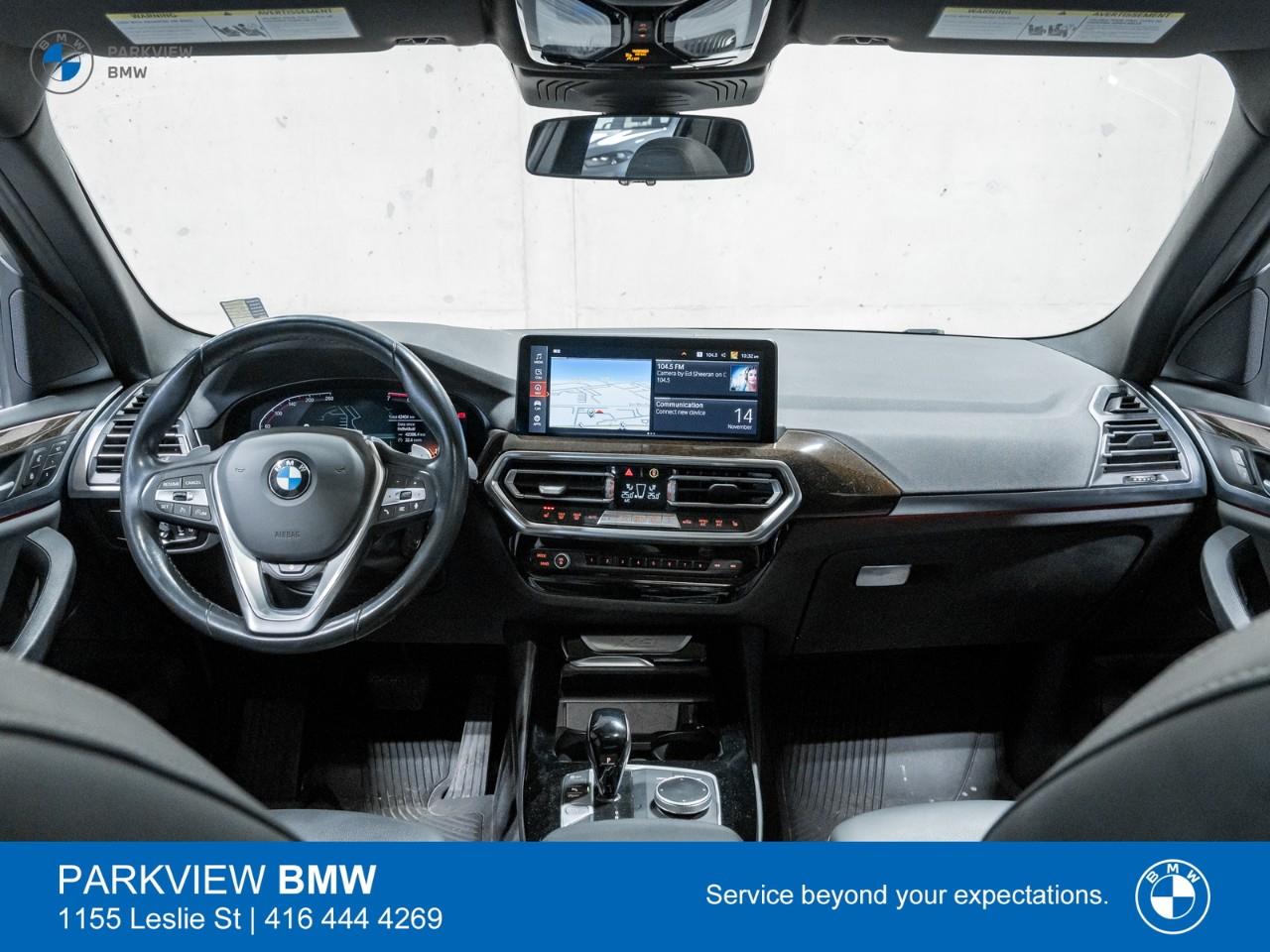 used 2022 BMW X3 car, priced at $42,992