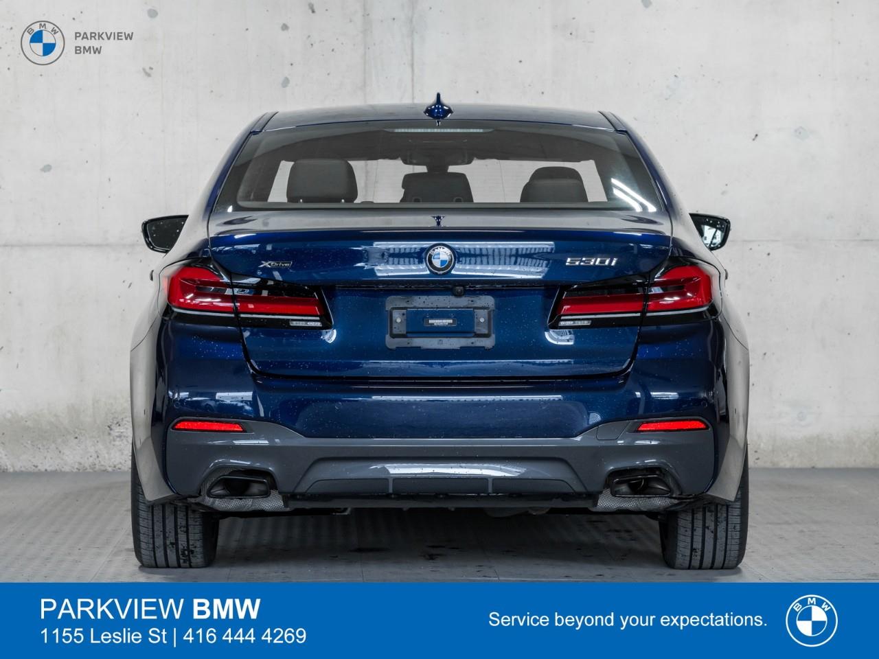 used 2022 BMW 530 car, priced at $50,992