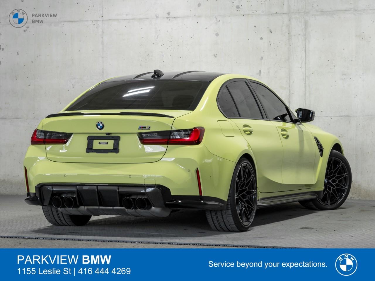 used 2022 BMW M3 car, priced at $104,992