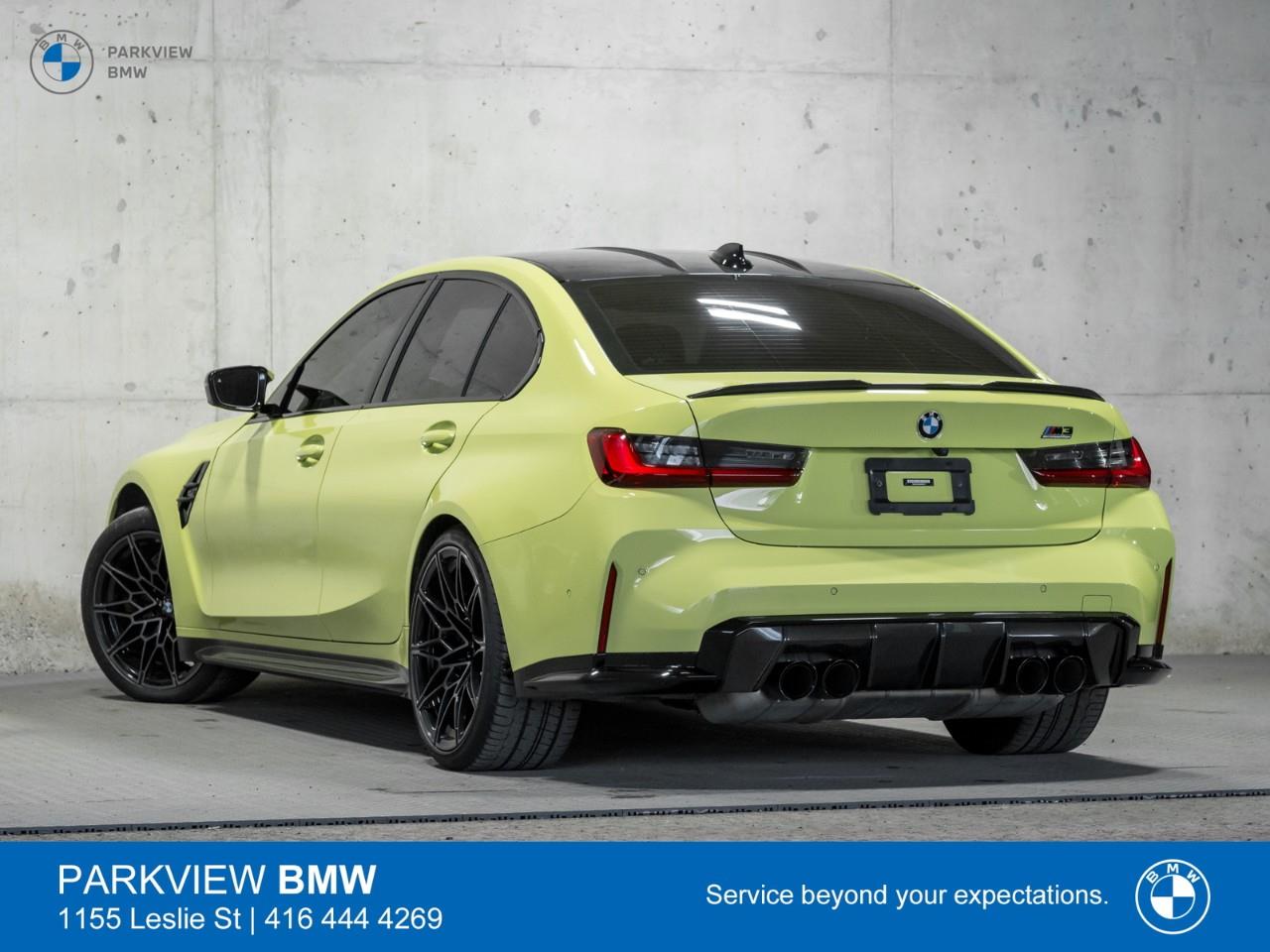 used 2022 BMW M3 car, priced at $104,992