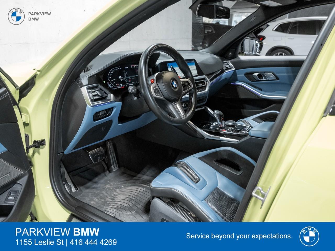 used 2022 BMW M3 car, priced at $104,992